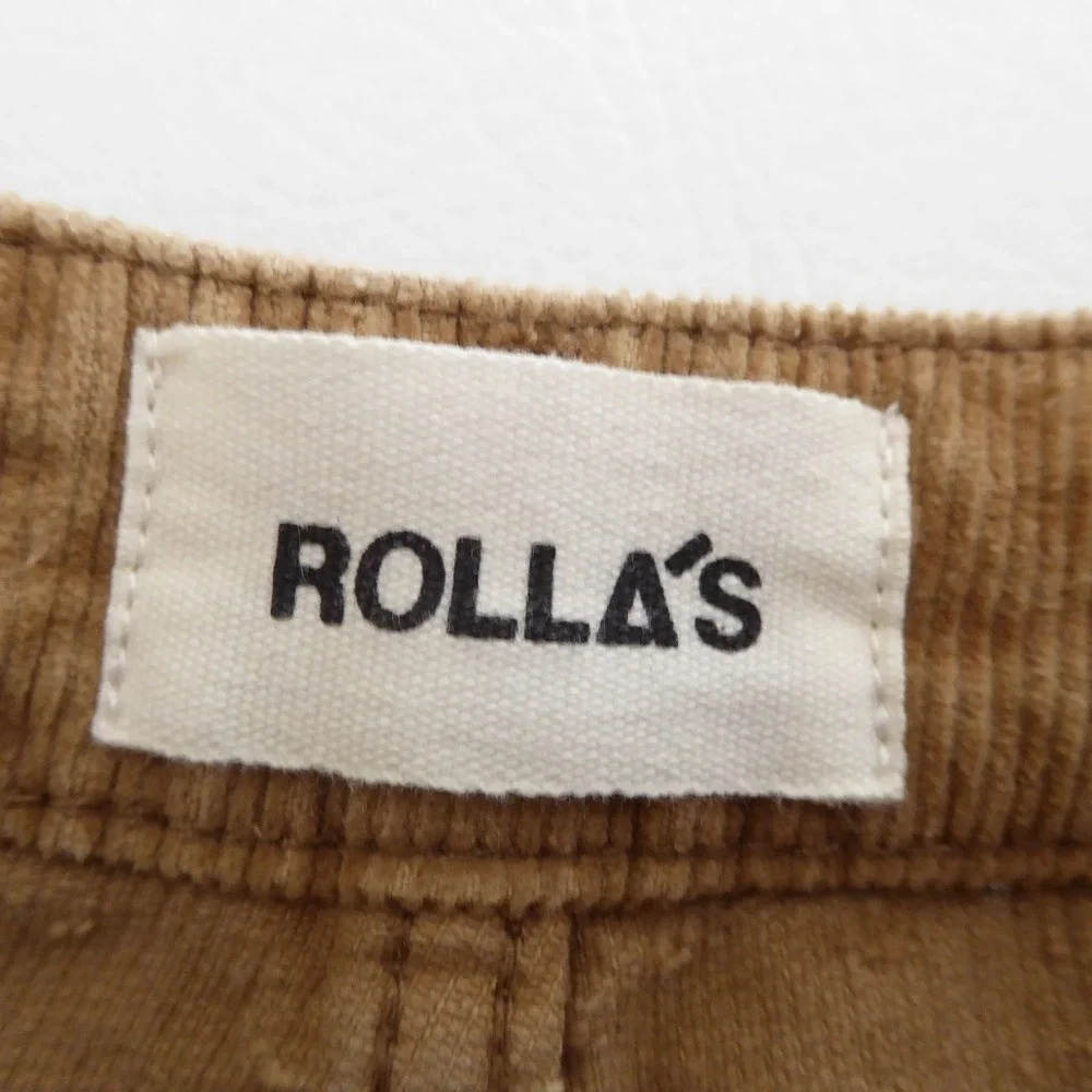 Rolla's Women Dusters Bootcut Tan Corduroy High Rise Slim Bootcut 26 - Picture 9 of 12